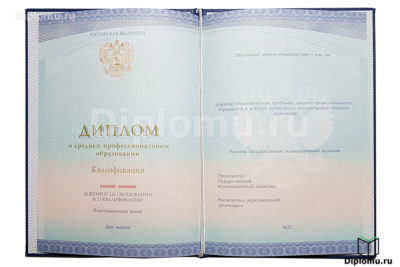 диплом колледжа 2014-2025 гознак